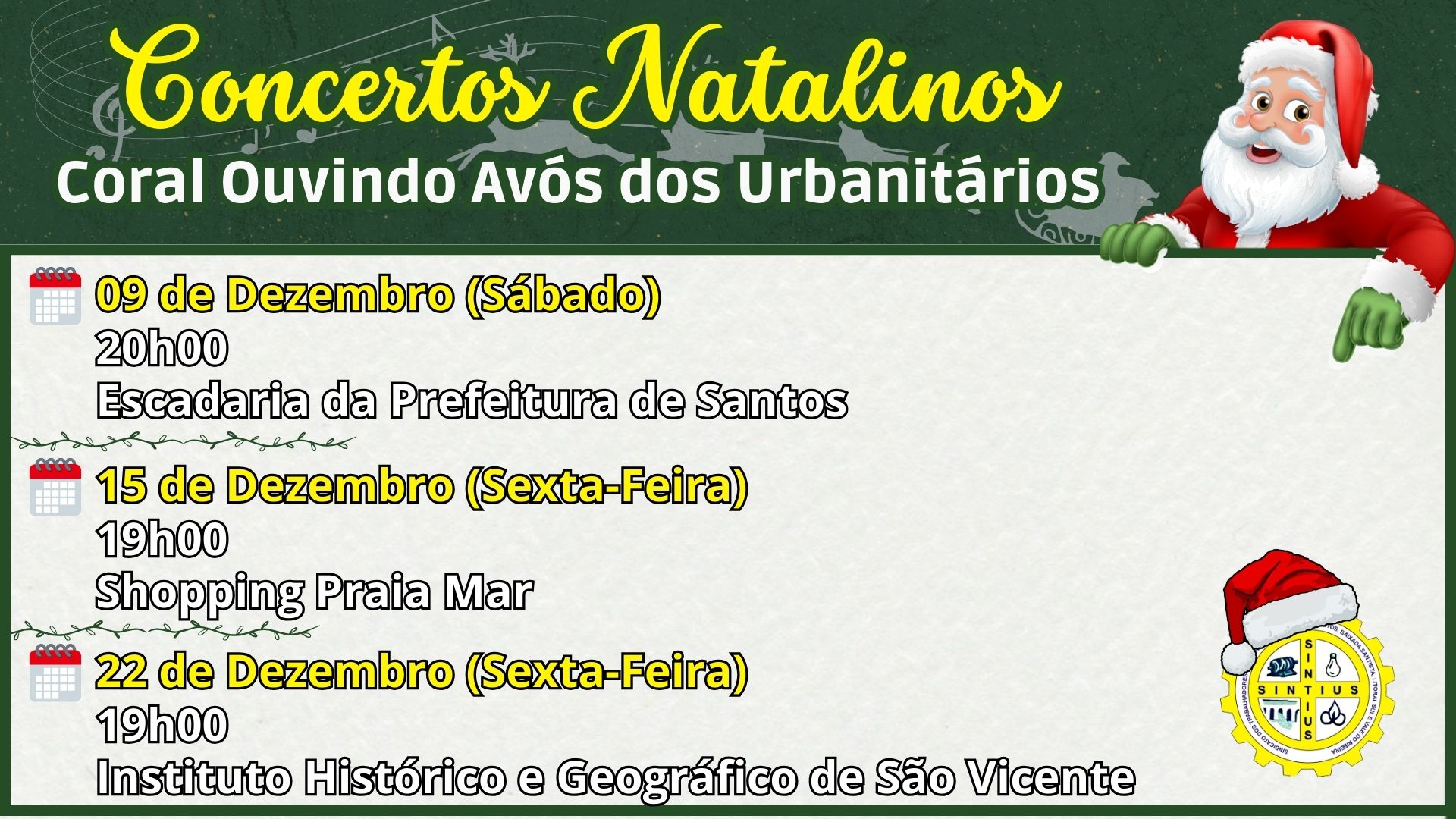 Sindicato dos Urbanitários - Santos - SP - Convênios